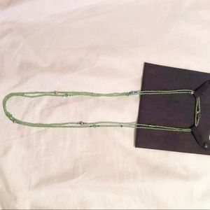 David Yurman Double Wrap Beaded Necklace